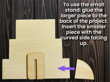 Load image into Gallery viewer, Lemonade Stand Unfinished Wood Tiered Tray Set