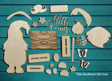Load image into Gallery viewer, Spring Gnome Unfinished Wood DIY Kit